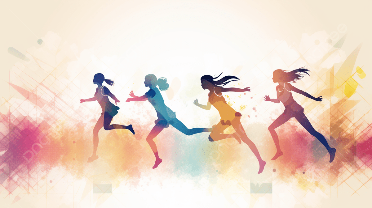 Women enjoying a group run